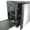 15U Wall Mount Server Rack W6615G Glass Door - Image 3