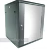 15U Wall Mount Server Rack W6615G Glass Door