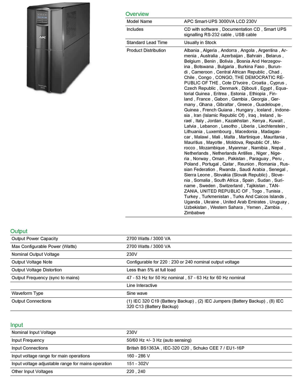 APC SMART-UPS 3000VA 230V SMT3000I 04