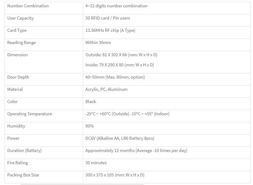 H505 Spec