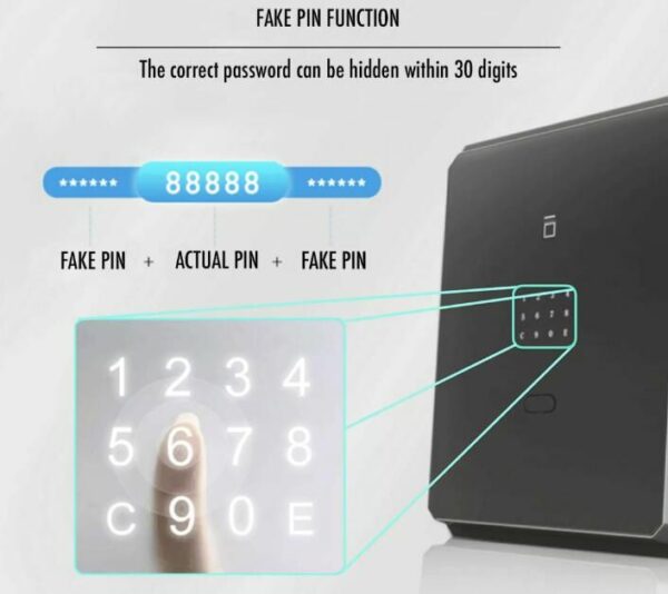 Nikawa Fingerprint Safe N1-23W 03