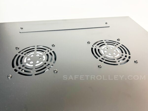 6U Wall Mount Server Rack W6406G Glass Door - Image 4