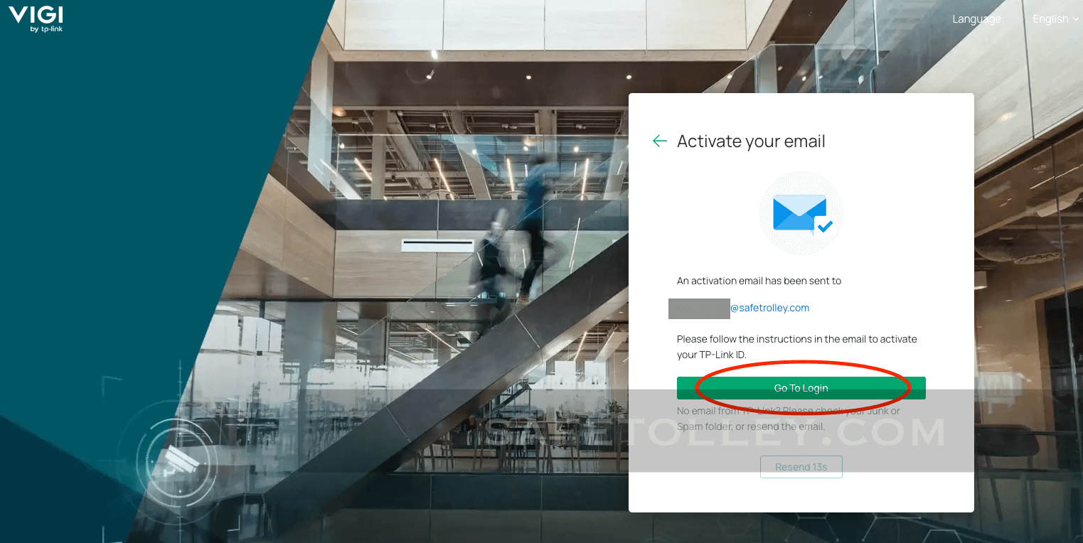 How to Sign up at TP Link Vigi VMS