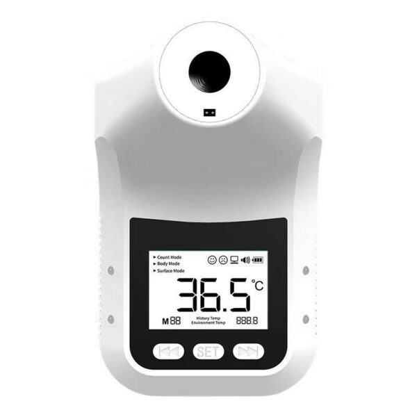 Wall or Tripod Mount Non-Contact Auto Infrared Forehead Thermometer K3 Pro 01