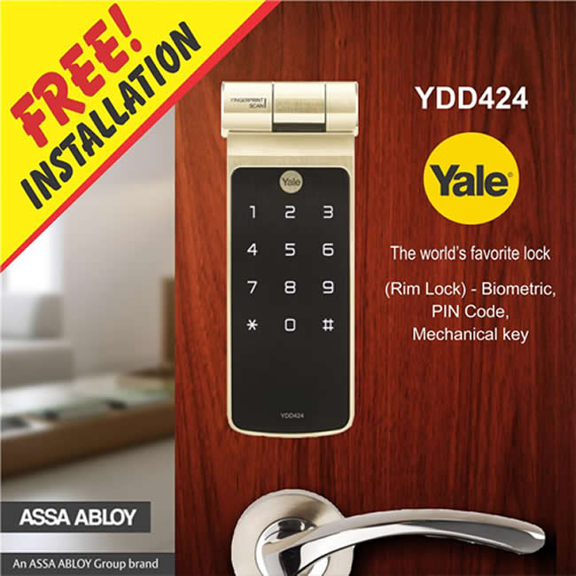 Yale Digital Door Lock YDD424