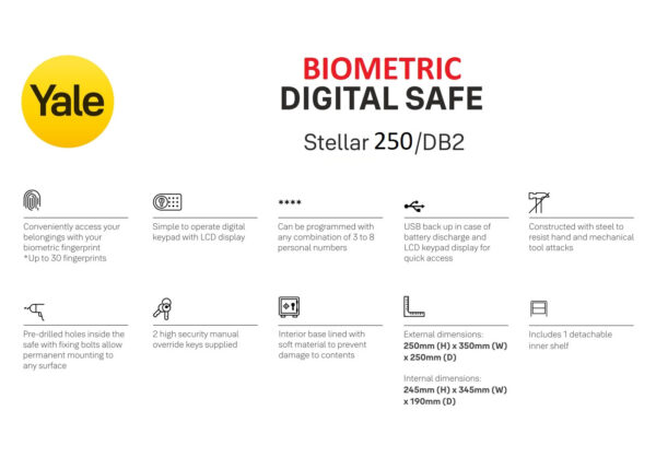 Yale-Stellar-250-DB2