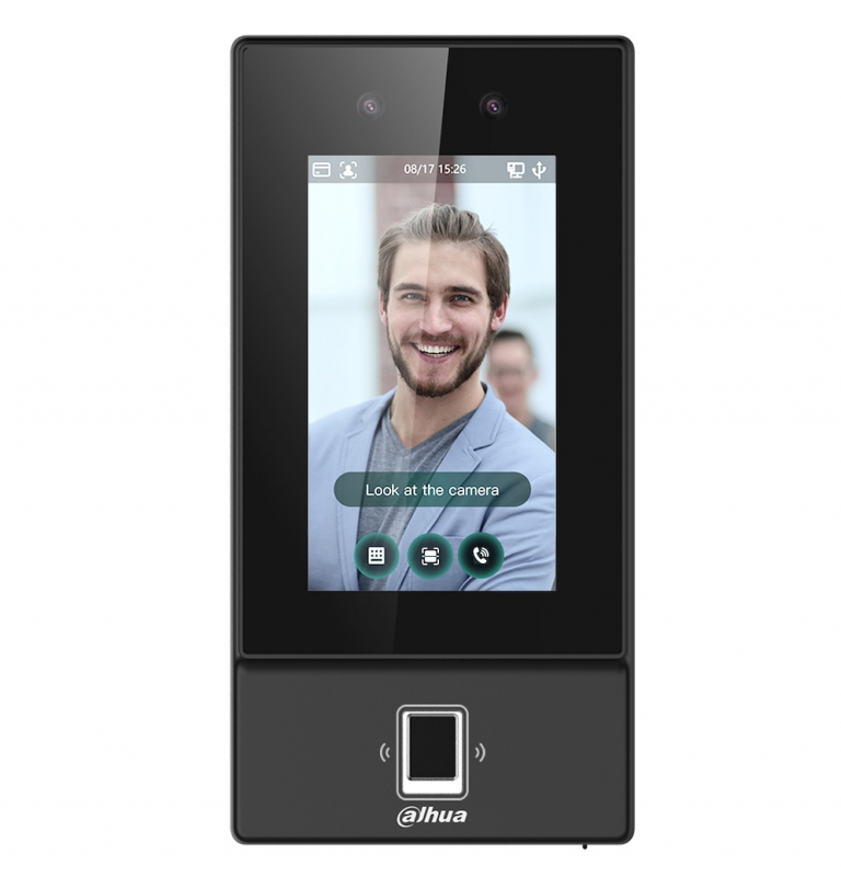 Dahua Face Recognition Door Access Reader ASI6214SD SafeTrolley