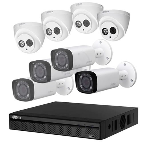 SafeTrolley 4MP HD IP CCTV Camera System (8Ch system) by Dahua