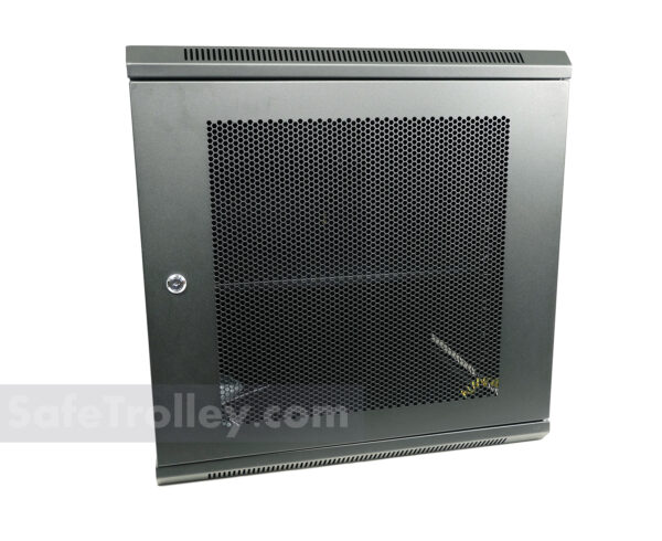 12U Wall Mount Server Rack W6612M Mesh Door - Image 3