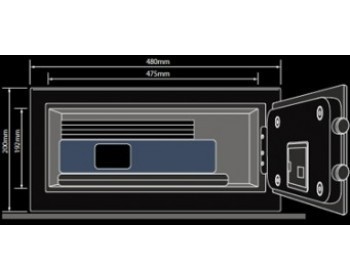 Yale Laptop Safe - YLM/200/EG1 - Just Safes Australia